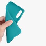 Husa Kwmobile pentru Samsung Galaxy A50, Silicon, Verde, 48054.57 fotografia produsului View 6 S