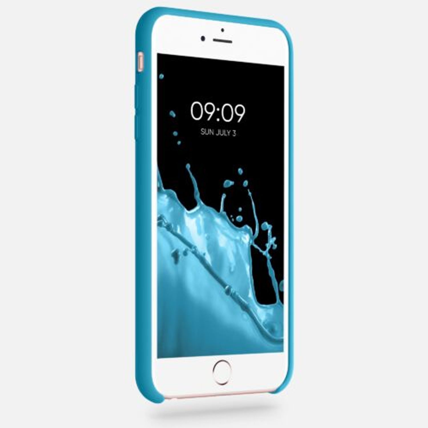 Husa pentru iPhone 6 Plus/iPhone 6s Plus, Silicon, Albastru, 40841.223 fotografia produsului View 3 L