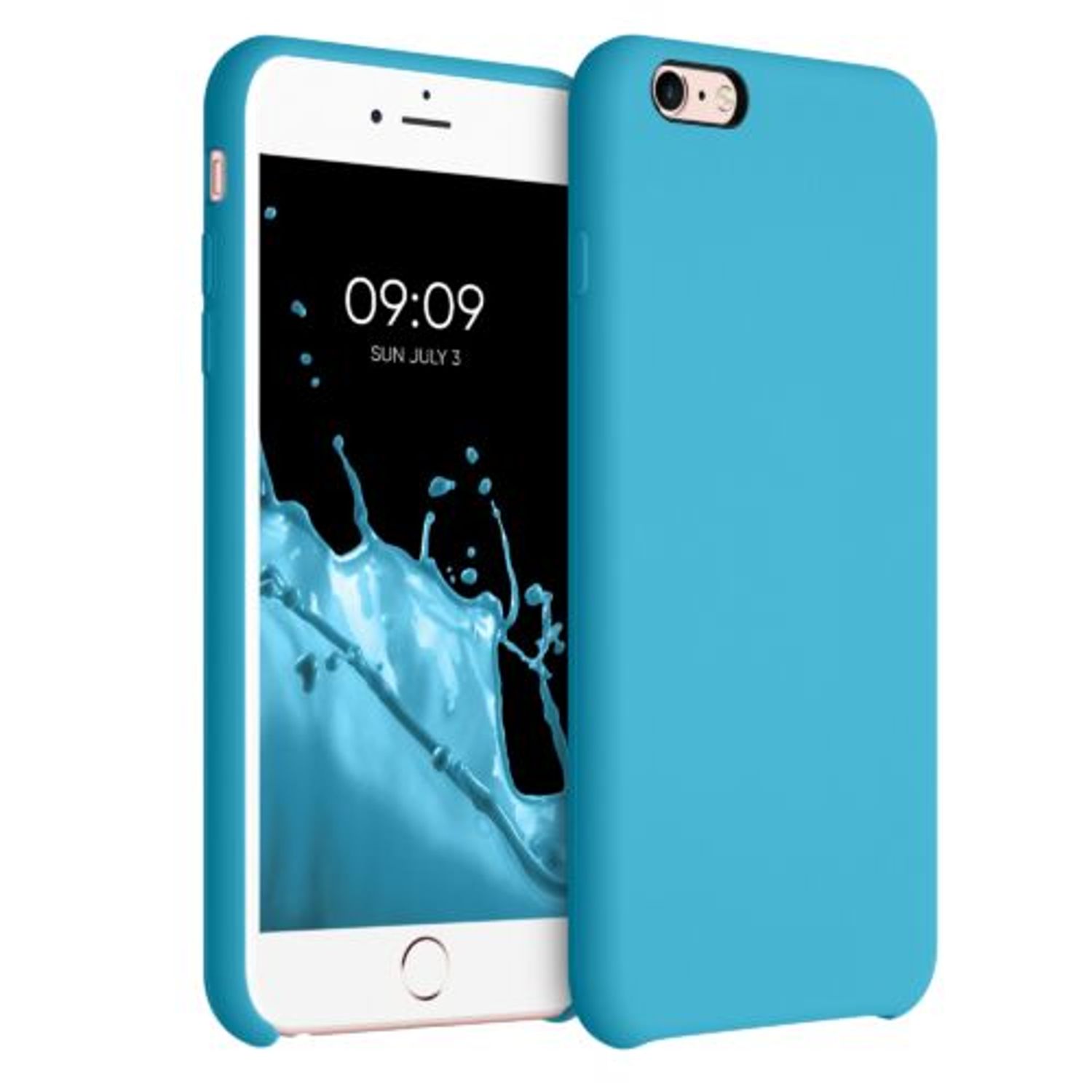 Husa pentru iPhone 6 Plus/iPhone 6s Plus, Silicon, Albastru, 40841.223 fotografia produsului