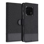 Husa Kwmobile pentru OnePlus 10 Pro, Textil, Negru, 57252.73 fotografia produsului View 3 S