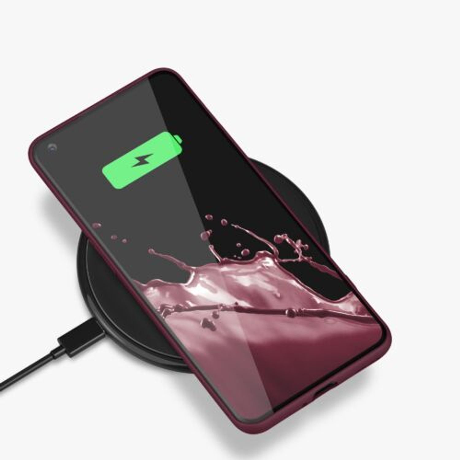 Husa Kwmobile pentru OnePlus 10 Pro, Silicon, Violet, 57245.190 fotografia produsului View 10 L