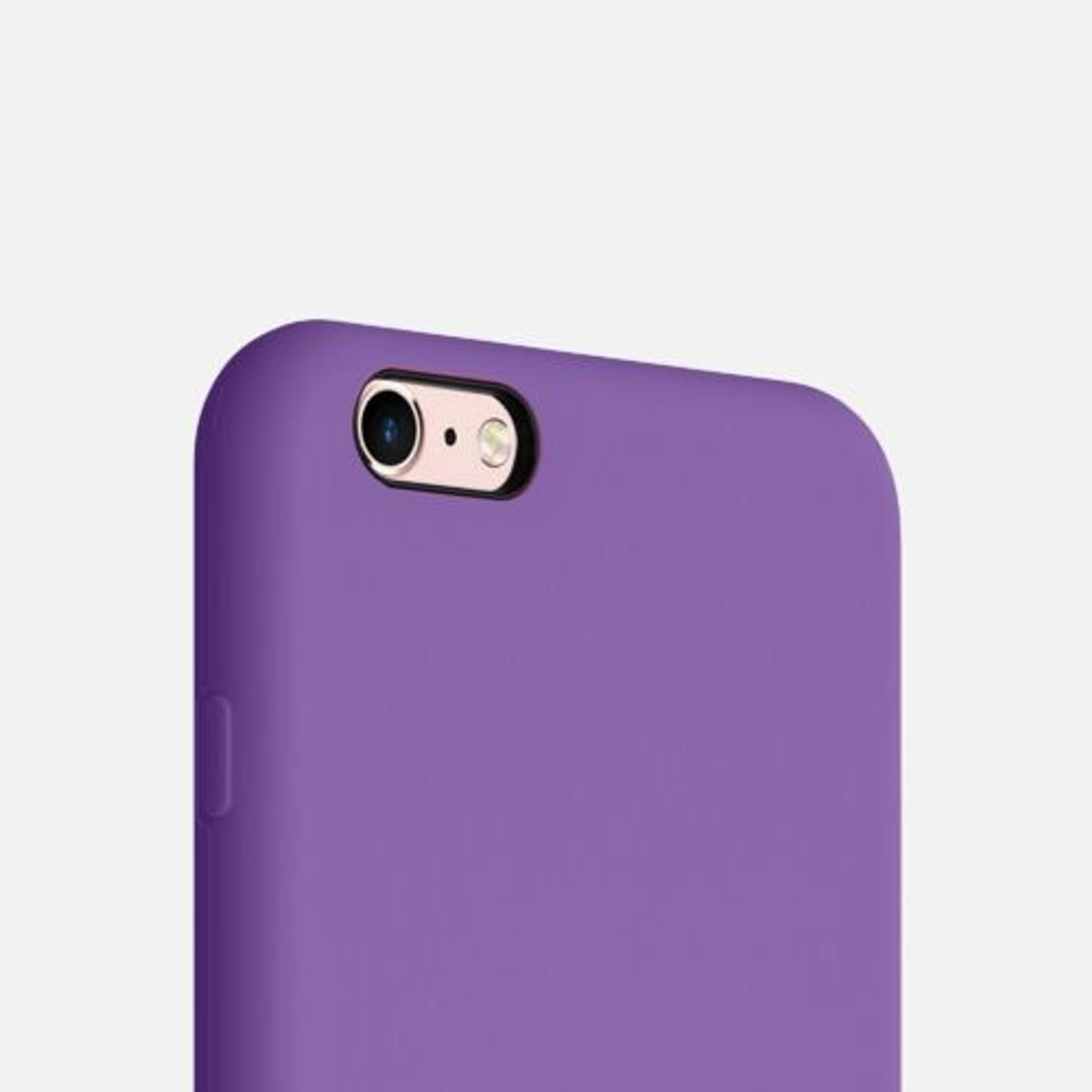 Husa pentru iPhone 6 Plus/iPhone 6s Plus, Silicon, Mov, 40841.221 fotografia produsului View 8 L