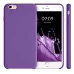 Husa pentru iPhone 6 Plus/iPhone 6s Plus, Silicon, Mov, 40841.221 fotografia produsului View 2 S