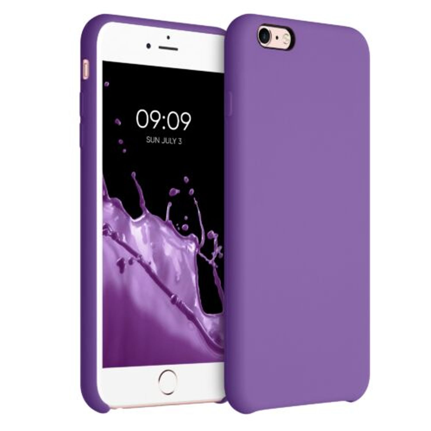 Husa pentru iPhone 6 Plus/iPhone 6s Plus, Silicon, Mov, 40841.221 fotografia produsului