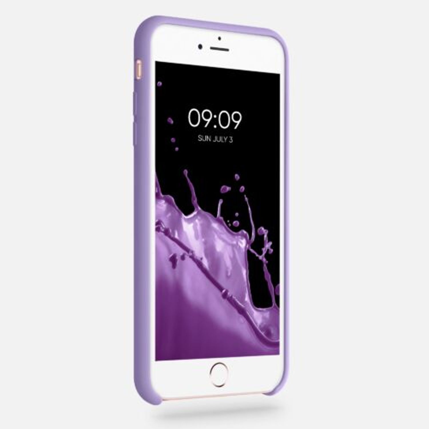 Husa pentru iPhone 6 Plus/iPhone 6s Plus, Silicon, Mov, 40841.222 fotografia produsului View 3 L