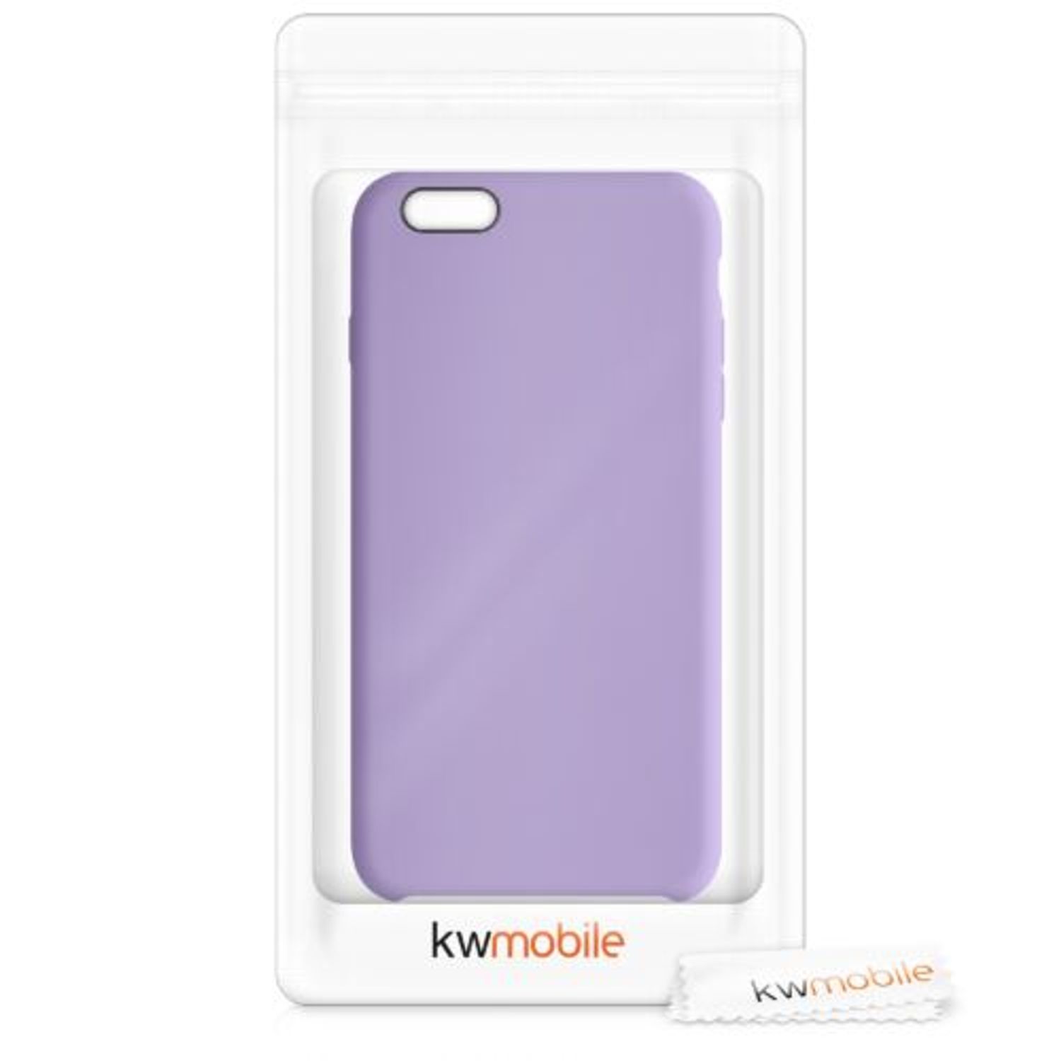 Husa pentru iPhone 6 Plus/iPhone 6s Plus, Silicon, Mov, 40841.222 fotografia produsului View 7 L
