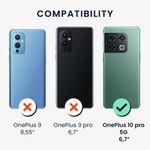 Husa Kwmobile pentru OnePlus 10 Pro, Silicon, Crem, 57460.225 fotografia produsului View 5 S
