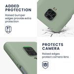 Husa Kwmobile pentru Xiaomi Redmi Note 9S/Redmi Note 9 Pro/Redmi Note 9 Pro Max, Silicon, Verde, 52140.172 fotografia produsului View 3 S