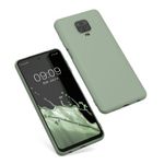 Husa Kwmobile pentru Xiaomi Redmi Note 9S/Redmi Note 9 Pro/Redmi Note 9 Pro Max, Silicon, Verde, 52140.172 fotografia produsului