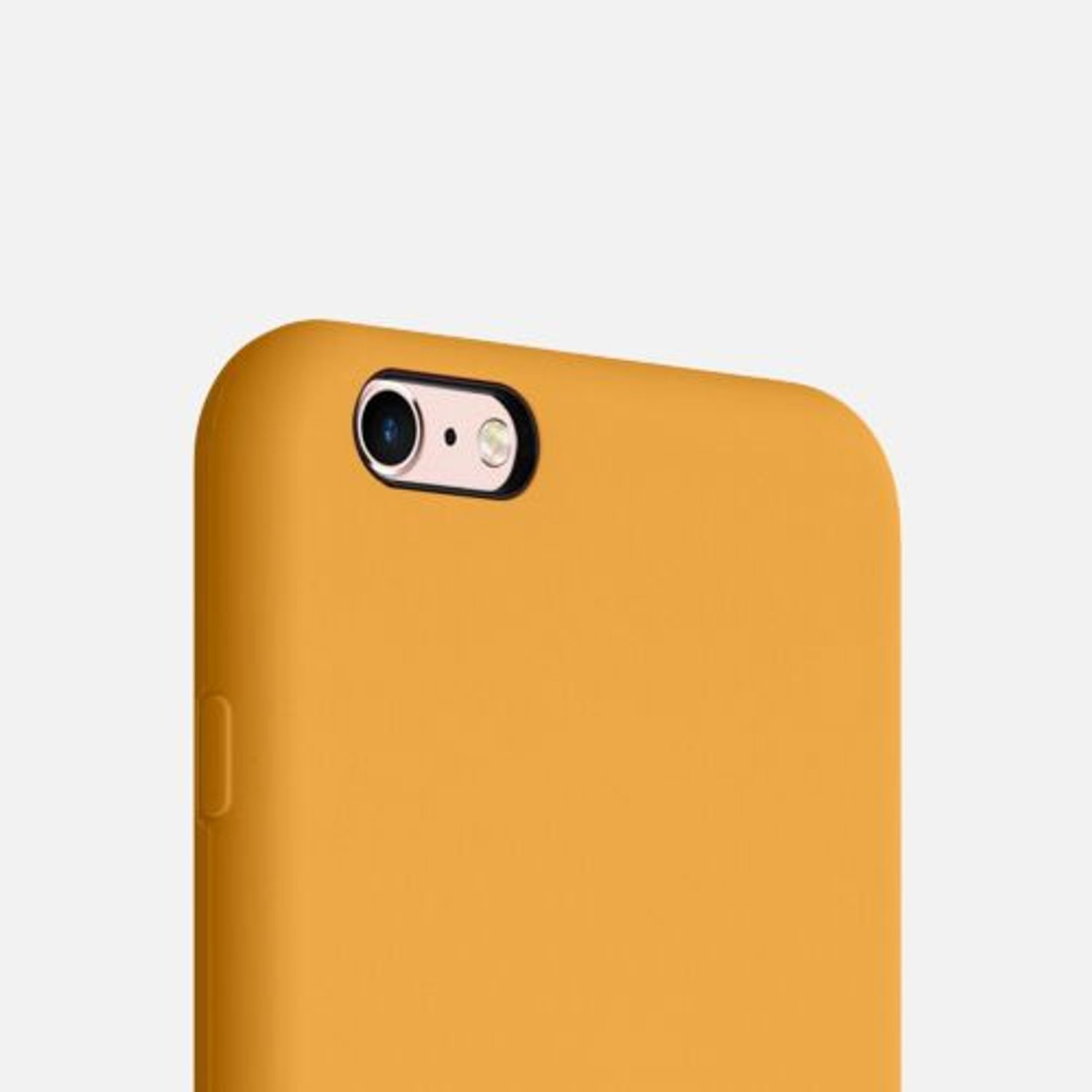 Husa pentru Apple iPhone 6 Plus/iPhone 6s Plus, Silicon, Galben, 40841.217 fotografia produsului View 8 L