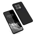 Husa Kwmobile pentru OnePlus 10 Pro, Silicon, Negru, 57460.01 fotografia produsului