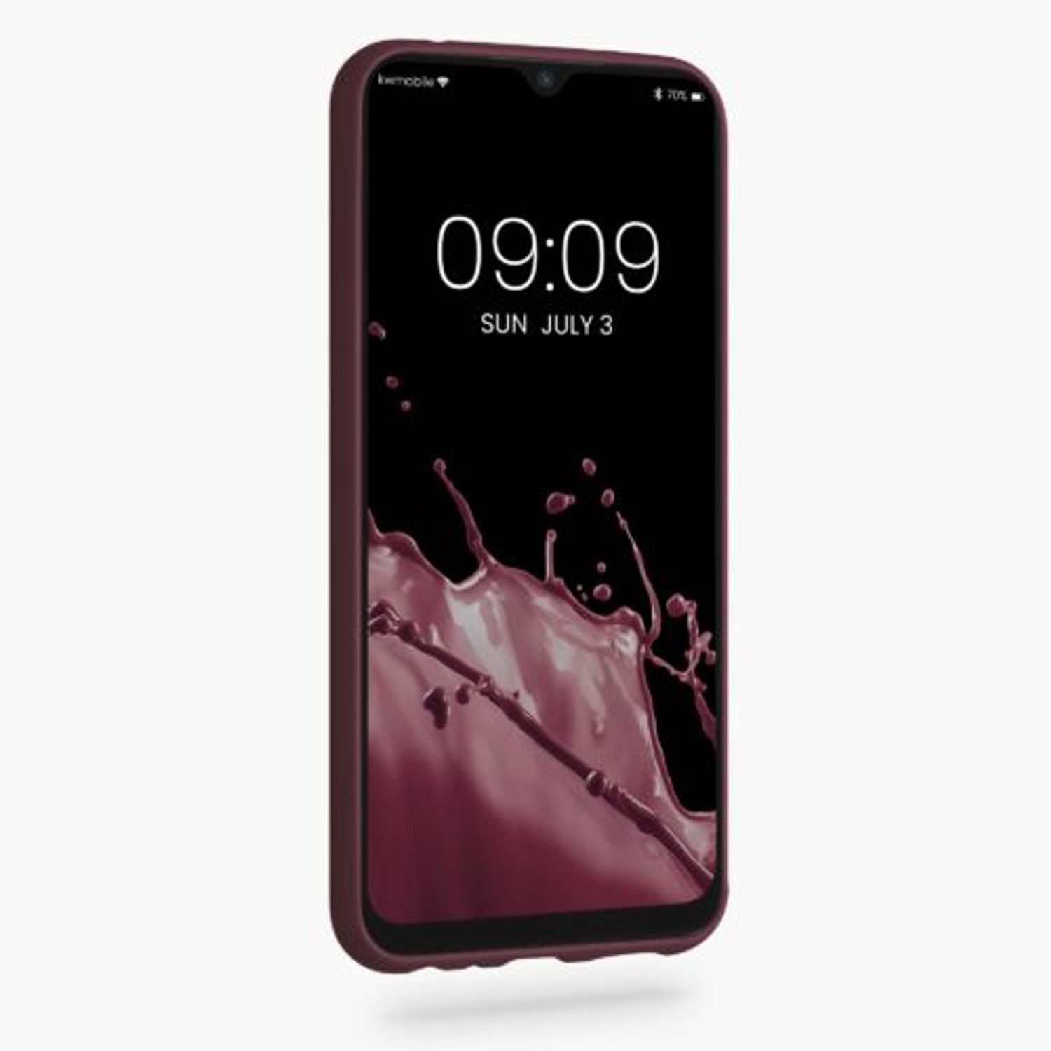 Husa Kwmobile pentru Xiaomi Redmi Note 8T, Silicon, Violet, 50956.190 fotografia produsului View 4 L