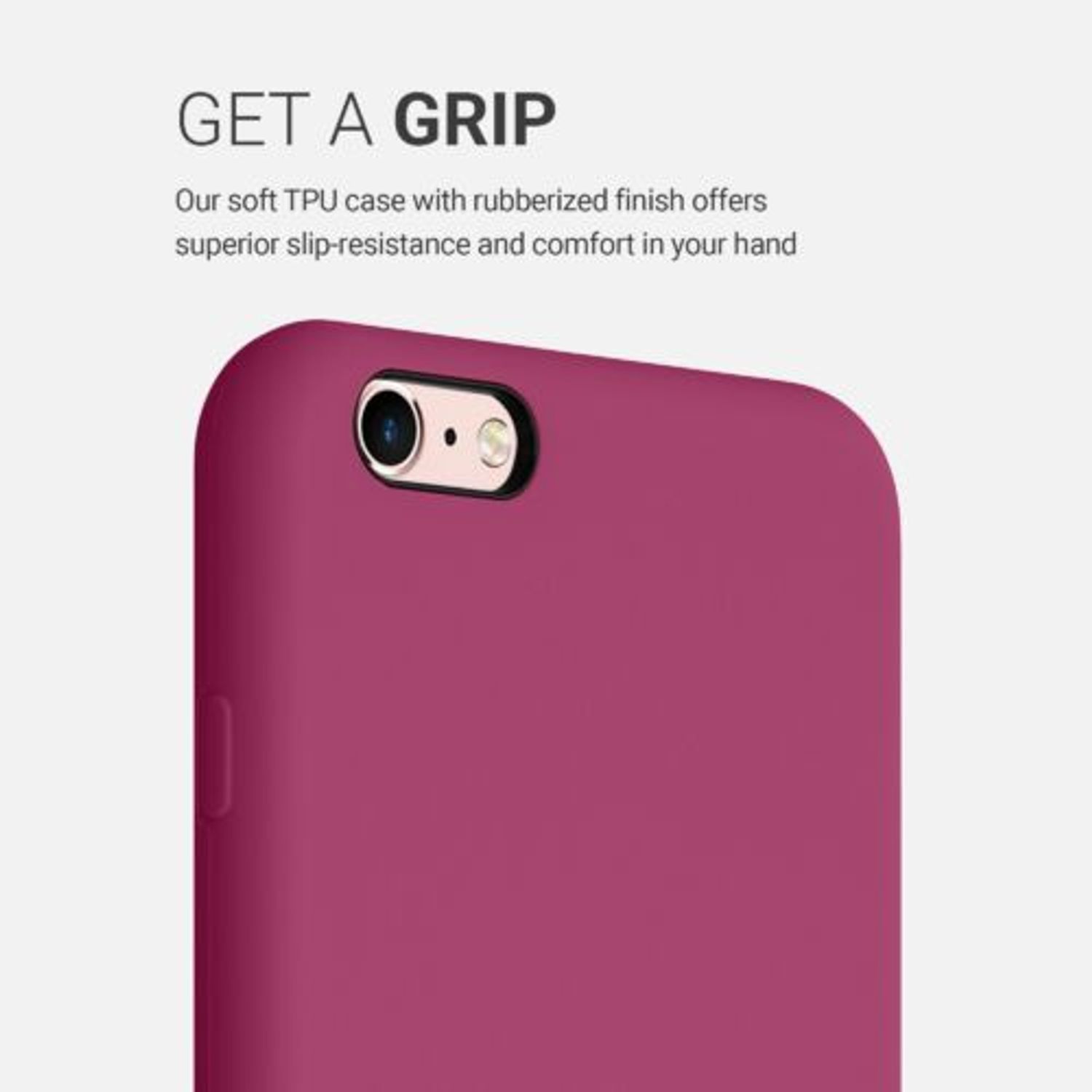 Husa pentru Apple iPhone 6 Plus/iPhone 6s Plus, Silicon, Violet, 40841.213 fotografia produsului View 4 L