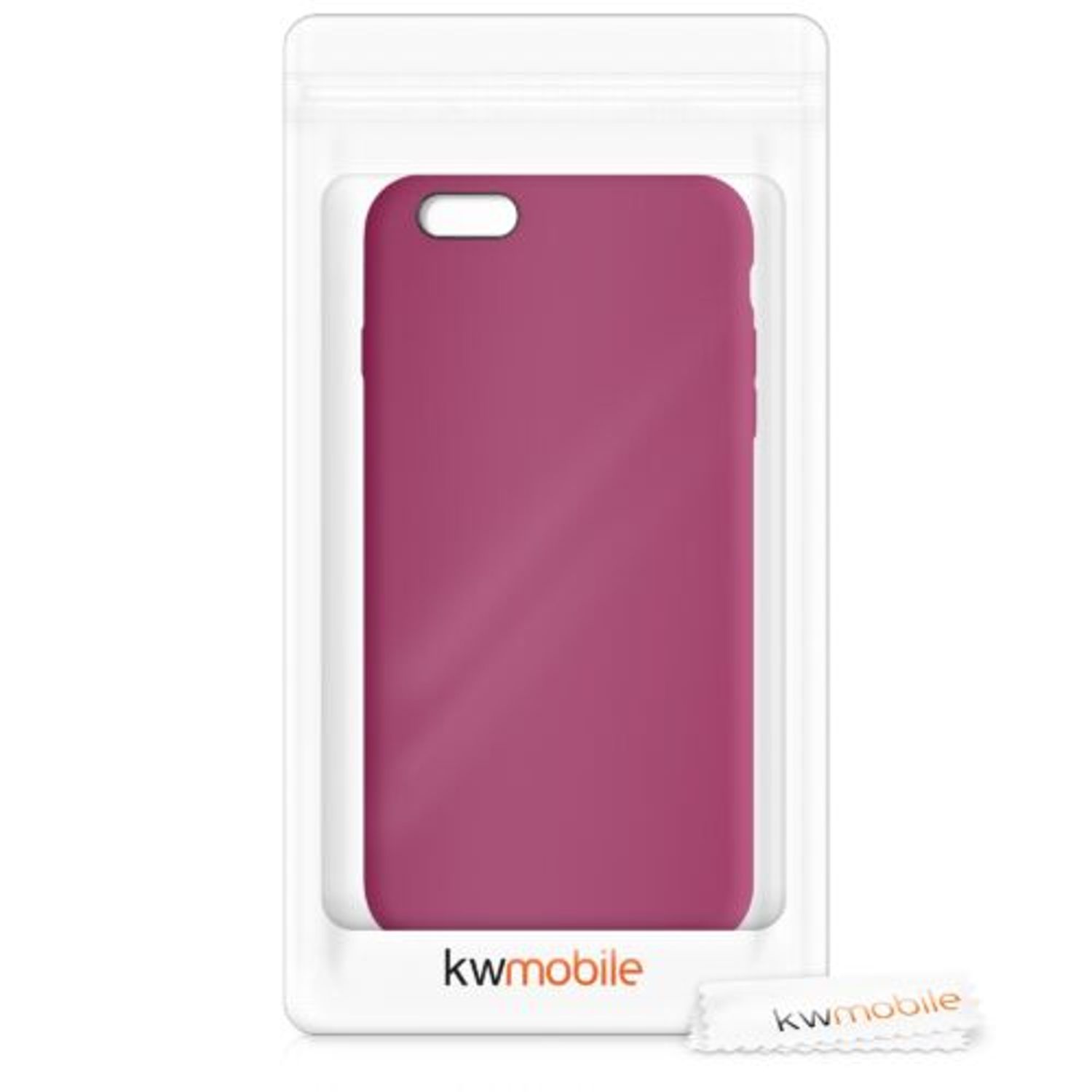 Husa pentru Apple iPhone 6 Plus/iPhone 6s Plus, Silicon, Violet, 40841.213 fotografia produsului View 7 L