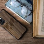 Husa Kwmobile pentru OnePlus 9 Pro, Lemn, Maro, 54433.03 fotografia produsului View 3 S