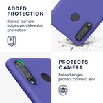 Husa Kwmobile pentru Huawei P30 Lite, Silicon, Albastru, 47499.234 fotografia produsului View 5 S
