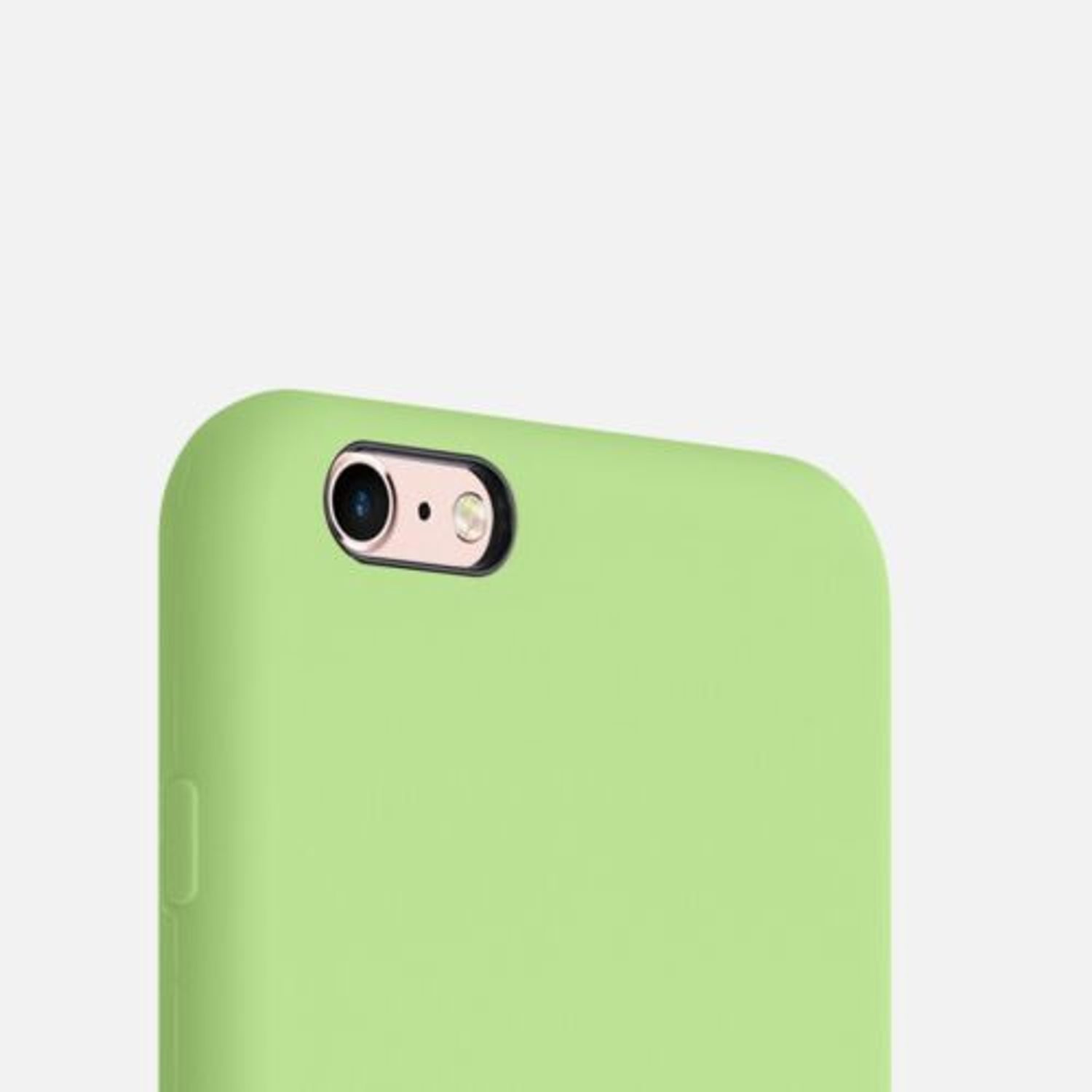 Husa pentru Apple iPhone 6 Plus/iPhone 6s Plus, Silicon, Verde, 40841.214 fotografia produsului View 8 L