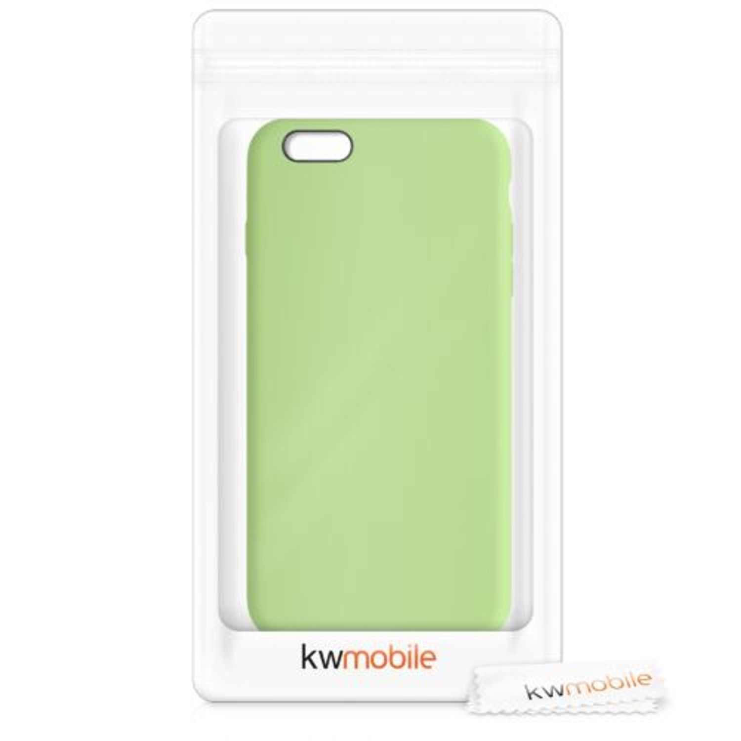 Husa pentru Apple iPhone 6 Plus/iPhone 6s Plus, Silicon, Verde, 40841.214 fotografia produsului View 7 L