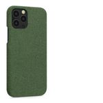 Husa Kwmobile pentru Apple iPhone 12/iPhone 12 Pro, Textil, Verde, 55752.07 fotografia produsului View 7 S