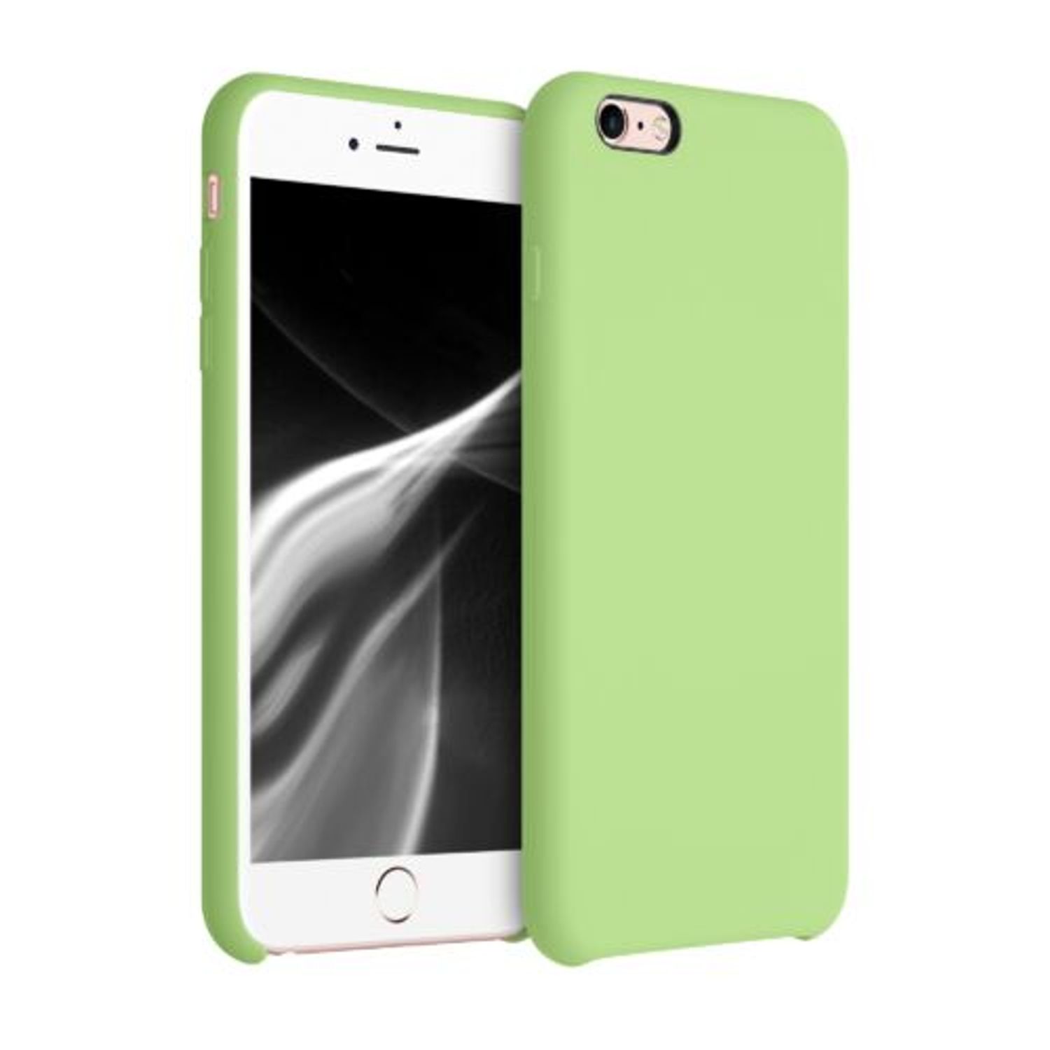 Husa pentru Apple iPhone 6 Plus/iPhone 6s Plus, Silicon, Verde, 40841.214 fotografia produsului