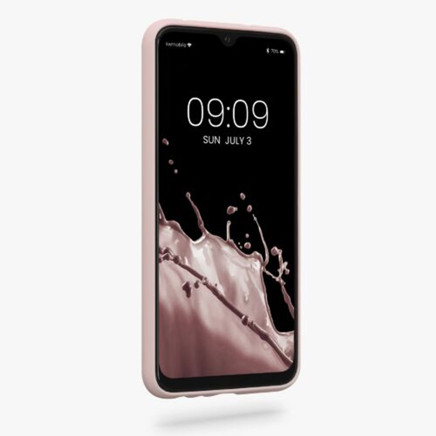 Husa Kwmobile pentru Xiaomi Redmi Note 8, Silicon, Roz, 50180.225 fotografia produsului View 2 L