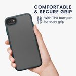 Husa Kwmobile pentru Apple iPhone 8/iPhone 7/iPhone SE 2, Silicon, Verde/Transparent, 57457.80 fotografia produsului View 4 S