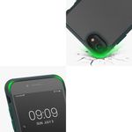 Husa Kwmobile pentru Apple iPhone 8/iPhone 7/iPhone SE 2, Silicon, Verde/Transparent, 57457.80 fotografia produsului View 8 S