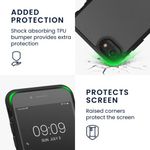 Husa Kwmobile pentru Apple iPhone 8/iPhone 7/iPhone SE 2, Silicon, Negru, 57457.01 fotografia produsului View 3 S