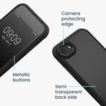 Husa Kwmobile pentru Apple iPhone 8/iPhone 7/iPhone SE 2, Silicon, Negru, 57457.01 fotografia produsului View 2 S