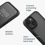 Husa Kwmobile pentru Apple iPhone 13, Silicon, Negru, 57459.01 fotografia produsului View 2 S