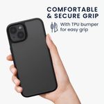 Husa Kwmobile pentru Apple iPhone 13, Silicon, Negru, 57459.01 fotografia produsului View 4 S