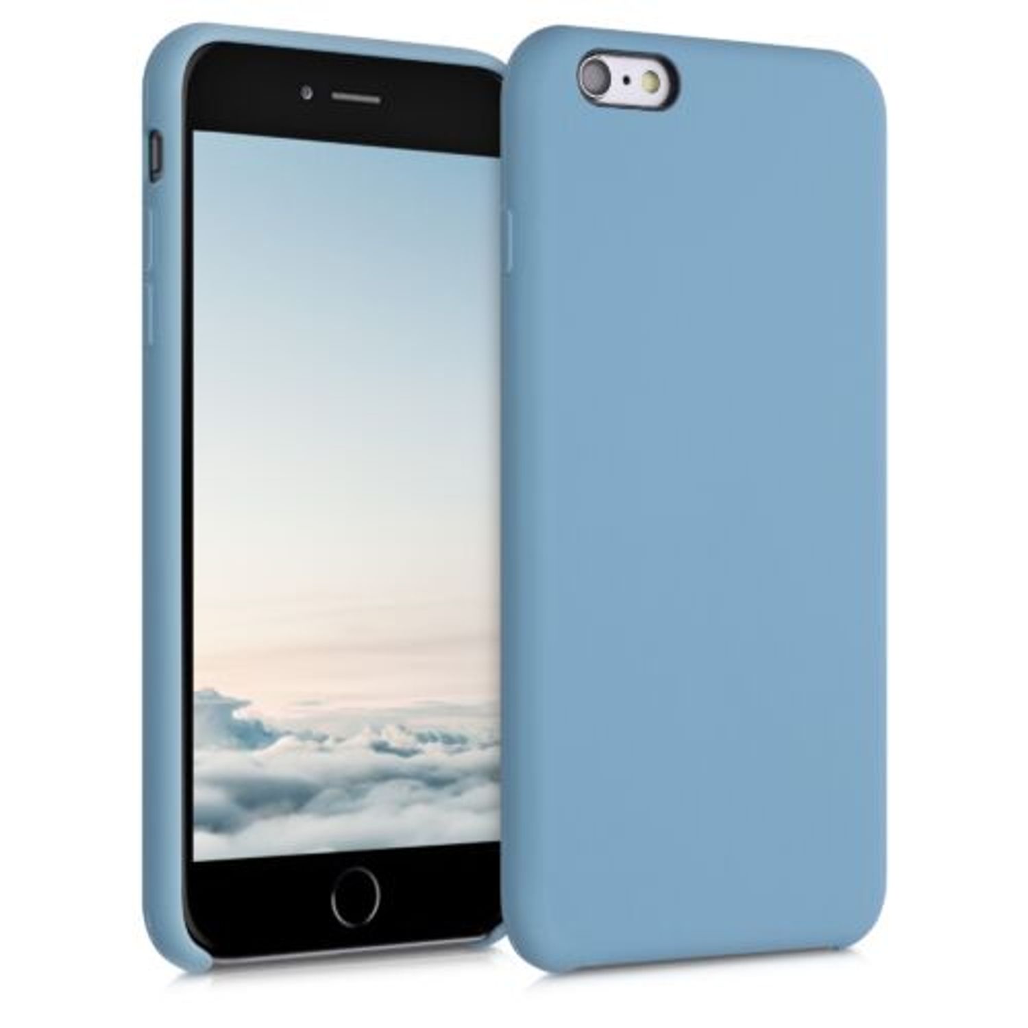 Husa pentru Apple iPhone 6 Plus/iPhone 6s Plus, Silicon, Albastru, 40841.206 fotografia produsului