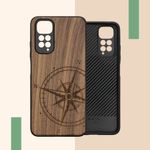 Husa Kwmobile pentru Xiaomi Redmi Note 11/Redmi Note 11s, Lemn, Maro, 57386.01 fotografia produsului View 9 S