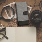 Husa Kwmobile pentru Motorola Moto E40, Textil, Gri/Negru, 57455.22 fotografia produsului View 2 S