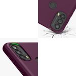 Husa Kwmobile pentru Motorola Moto E40, Silicon, Violet, 56641.187 fotografia produsului View 7 S