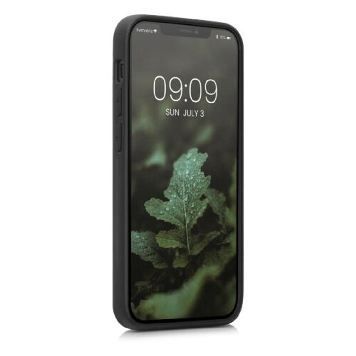 Husa Kwmobile pentru Apple iPhone 12 Mini, Lemn, Maro, 52733.09 fotografia produsului View 2 L