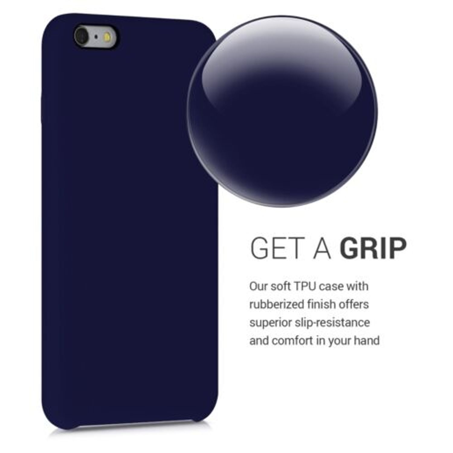 Husa pentru Apple iPhone 6 Plus/iPhone 6s Plus, Silicon, Albastru, 40841.182 fotografia produsului View 4 L