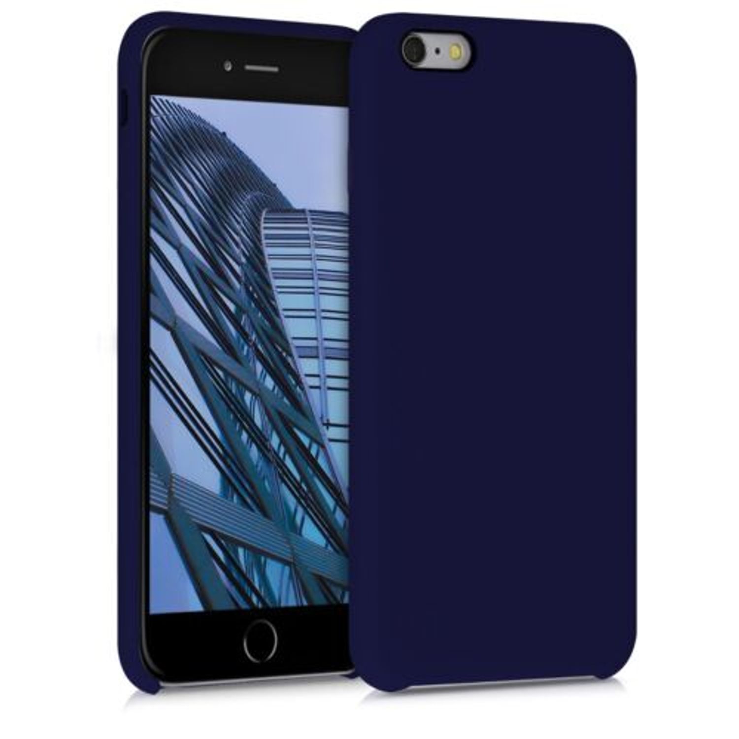 Husa pentru Apple iPhone 6 Plus/iPhone 6s Plus, Silicon, Albastru, 40841.182 fotografia produsului