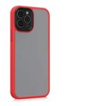 Husa Kwmobile pentru Apple iPhone 12/iPhone 12 Pro, Silicon, Rosu/Transparent, 57458.09 fotografia produsului View 7 S