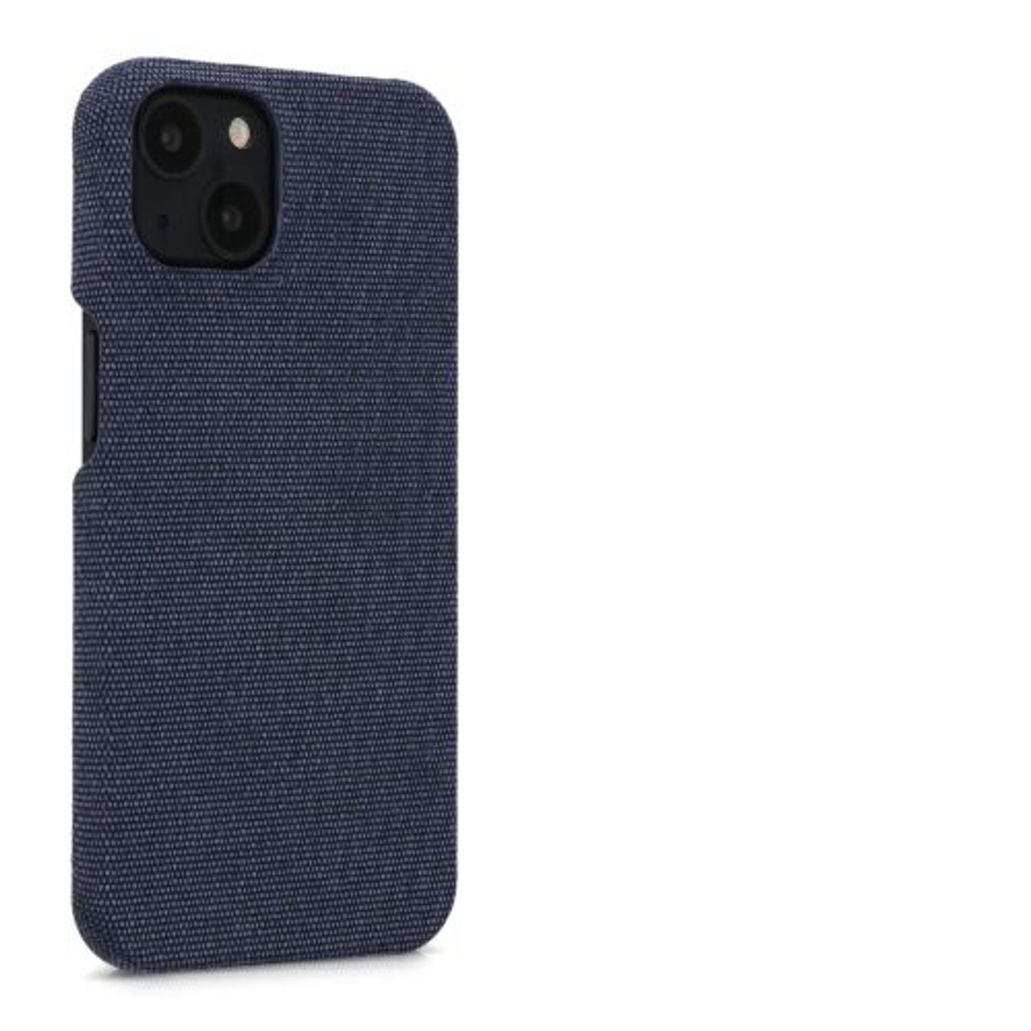 Husa Kwmobile pentru Apple iPhone 13, Textil, Albastru, 57452.17 fotografia produsului View 7 L