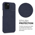 Husa Kwmobile pentru Apple iPhone 13, Textil, Albastru, 57452.17 fotografia produsului View 3 S