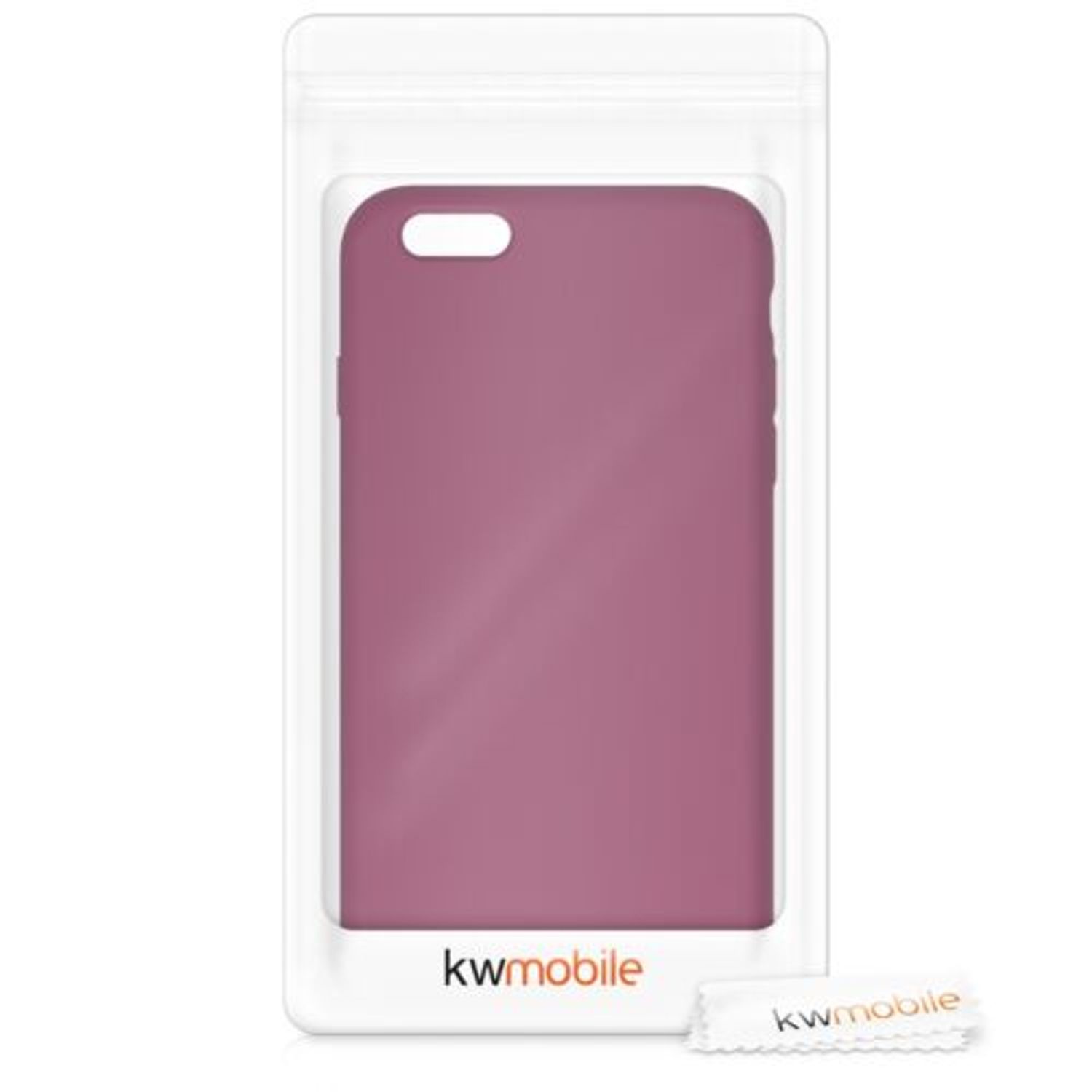 Husa pentru Apple iPhone 6 Plus/iPhone 6s Plus, Silicon, Roz, 40841.167 fotografia produsului View 2 L