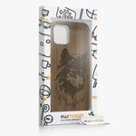 Husa Kwmobile pentru Apple iPhone 12/iPhone 12 Pro, Lemn, Maro, 52734.10 fotografia produsului View 5 S