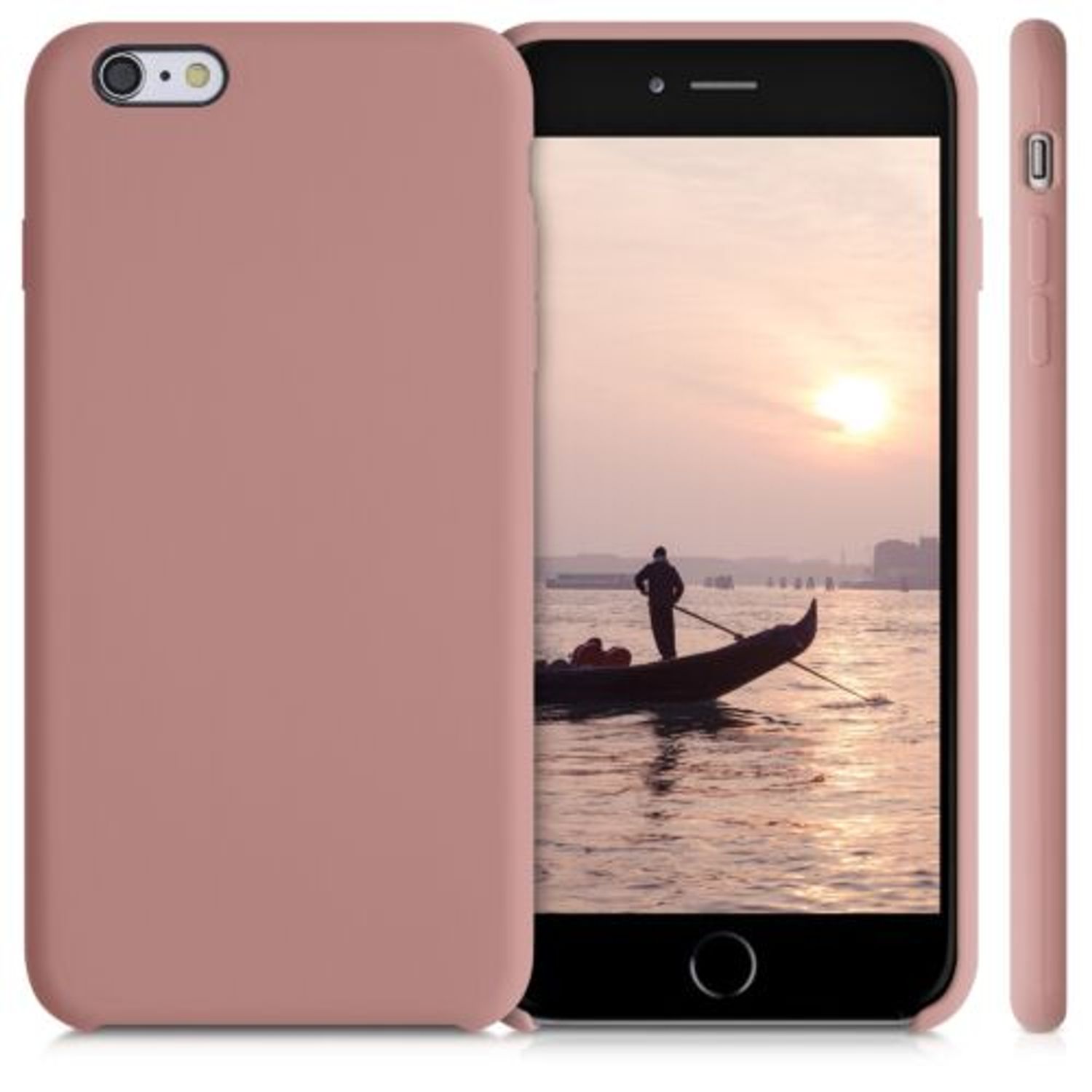 Husa pentru Apple iPhone 6 Plus/iPhone 6s Plus, Silicon, Roz, 40841.193 fotografia produsului View 8 L