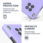 Husa Kwmobile pentru Honor 50 Lite, Silicon, Mov, 56633.108 fotografia produsului View 3 S
