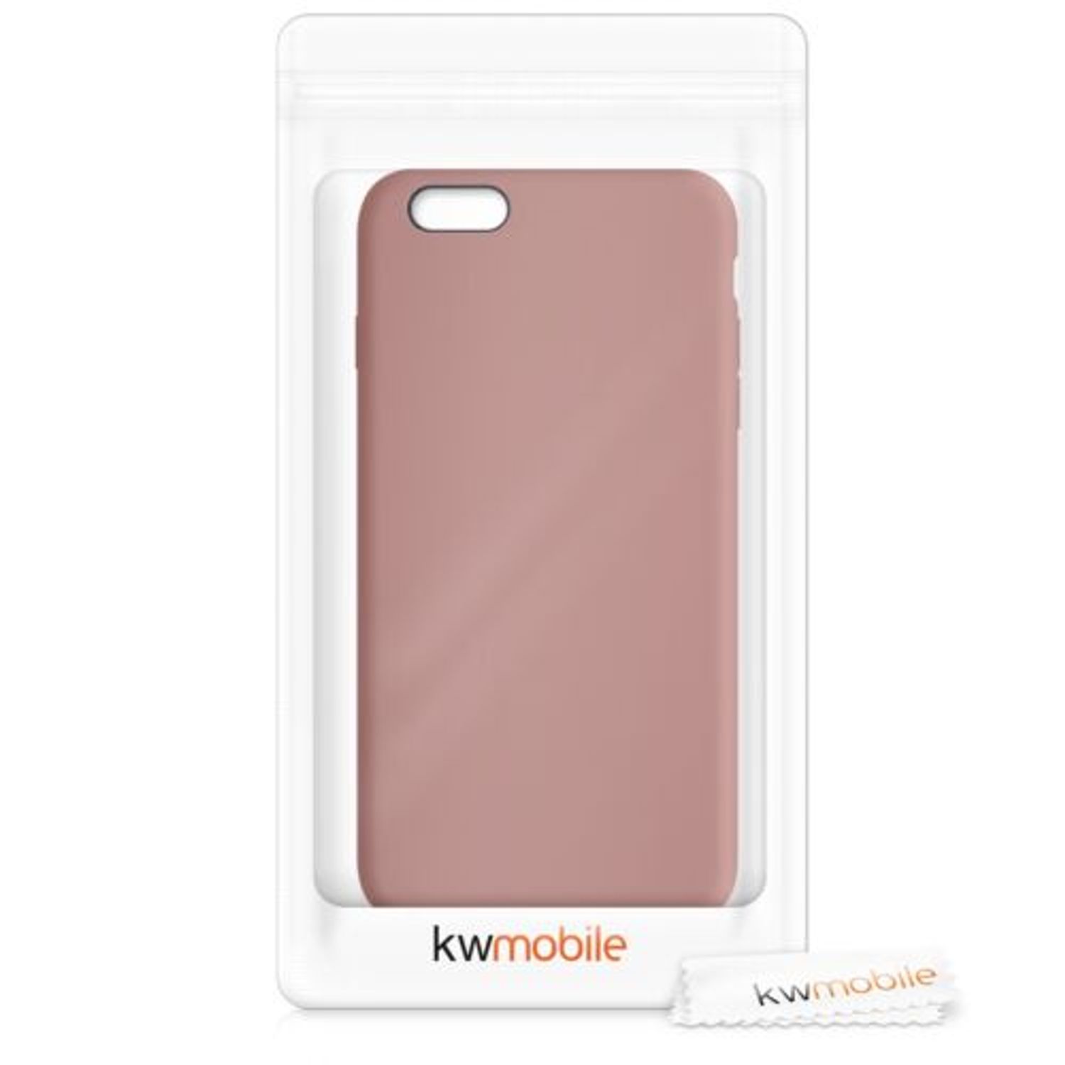 Husa pentru Apple iPhone 6 Plus/iPhone 6s Plus, Silicon, Roz, 40841.193 fotografia produsului View 6 L