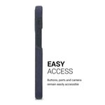 Husa Kwmobile pentru Apple iPhone 13 Mini, Textil, Albastru, 57451.17 fotografia produsului View 4 S