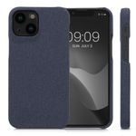 Husa Kwmobile pentru Apple iPhone 13 Mini, Textil, Albastru, 57451.17 fotografia produsului