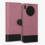 Husa Kwmobile pentru Honor 50 Lite, Textil, Roz/Negru, 57480.02 fotografia produsului View 3 S