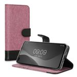 Husa Kwmobile pentru Honor 50 Lite, Textil, Roz/Negru, 57480.02 fotografia produsului
